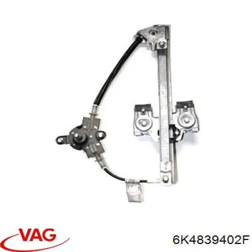 Mecanismo de elevalunas de la puerta trasera derecha VAG 6K4839402F precio, desde 40,66 EUR