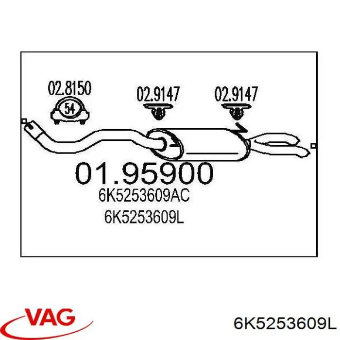 6K5253609L VAG