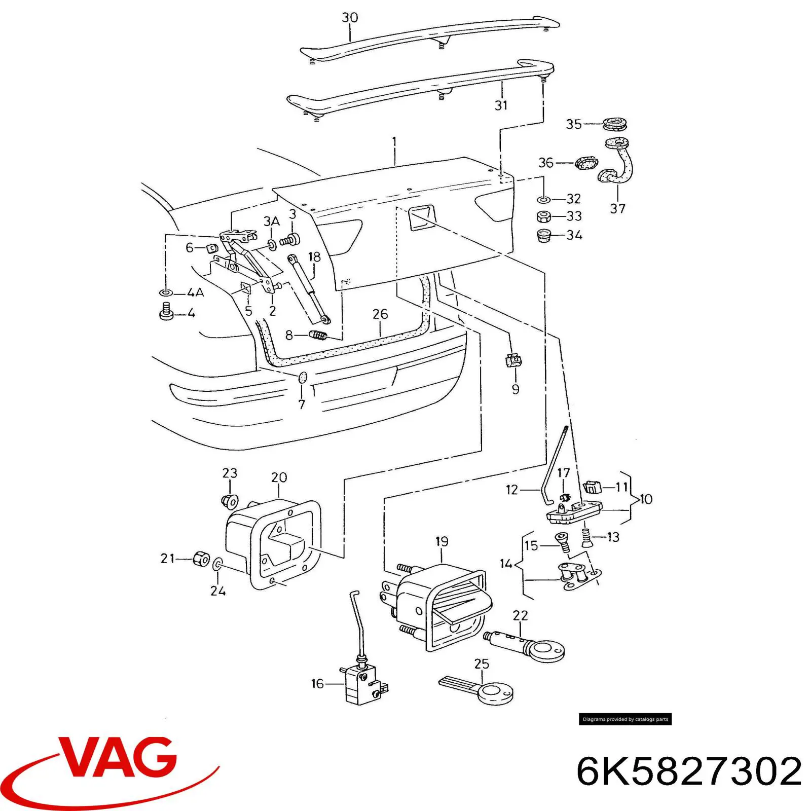  VAG 6K5827302 precio, desde 66,05 EUR