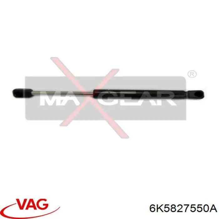 Amortiguador de maletero VAG 6K5827550A precio, desde 12,39 EUR