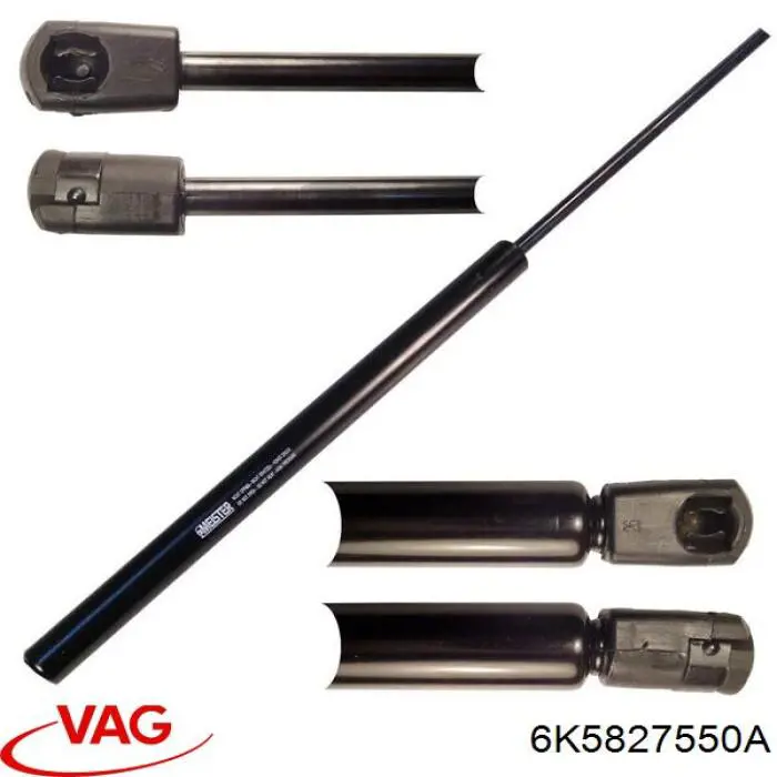 Comprar 6K5827550A VAG Amortiguador de puerta trasera