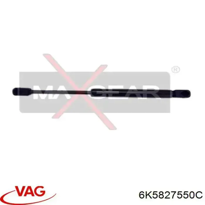 Amortiguador de maletero VAG 6K5827550C precio, desde 14,88 EUR