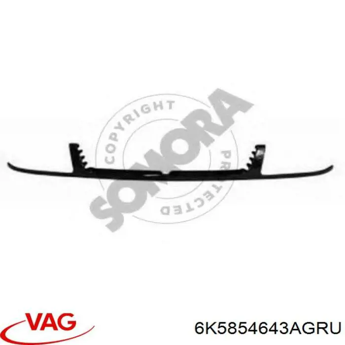 Cubierta inferior de faro VAG 6K5854643AGRU precio, desde 20,99 EUR