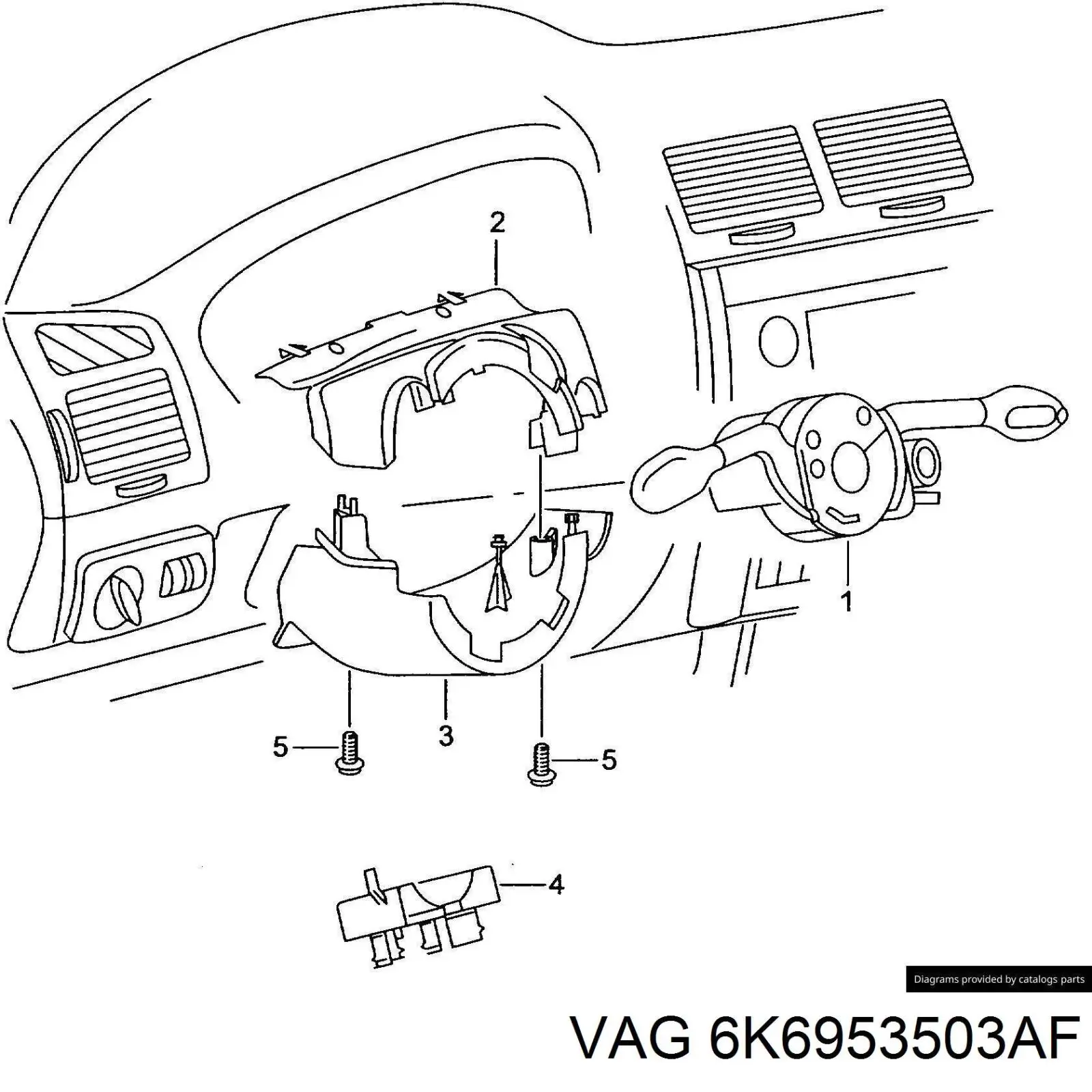 Comprar 6K6953503AF VAG 