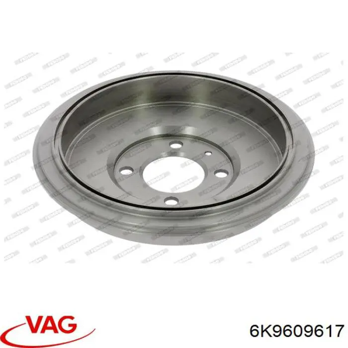 Comprar 6K9609617 VAG Tambor de freno trasero