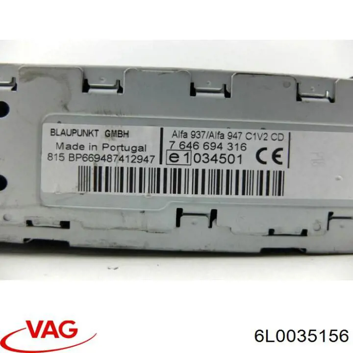  VAG 6L0035156 precio, desde 55,18 EUR