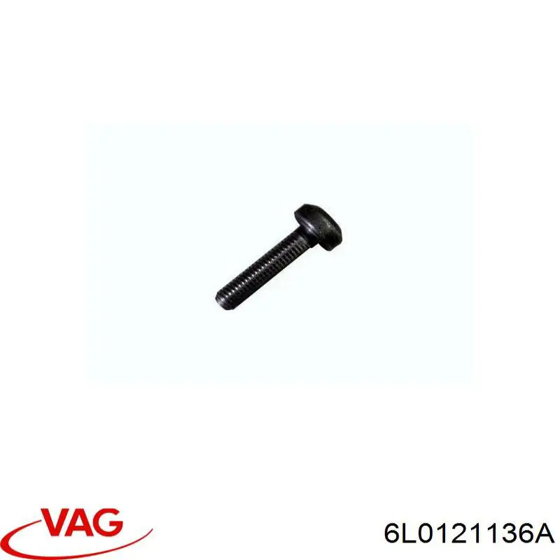 Comprar 6L0121136A VAG Clip de fijación del guardabarros delantero