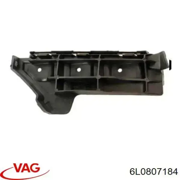 6L0807184 VAG soporte deparachoques delantero derecho