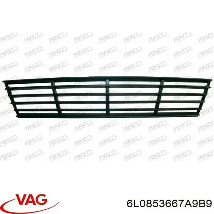 Comprar 6L0853667A9B9 VAG Rejilla central del parachoques delantero