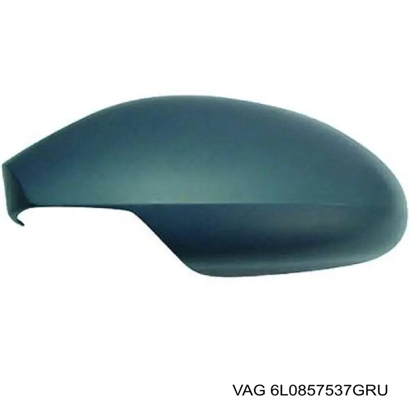 Cubierta del retrovisor del conductor Seat Altea (5P1)