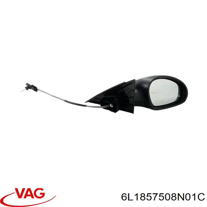 6L1857508D01C VAG espejo retrovisor derecho