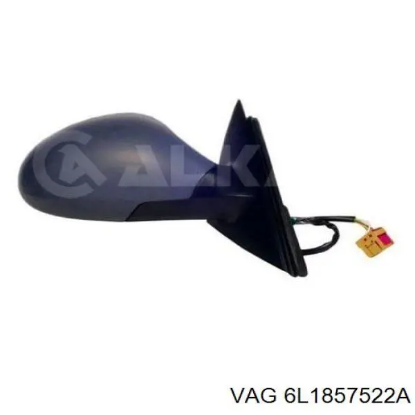 Cristal de retrovisor exterior derecho VAG 5P8857522A
