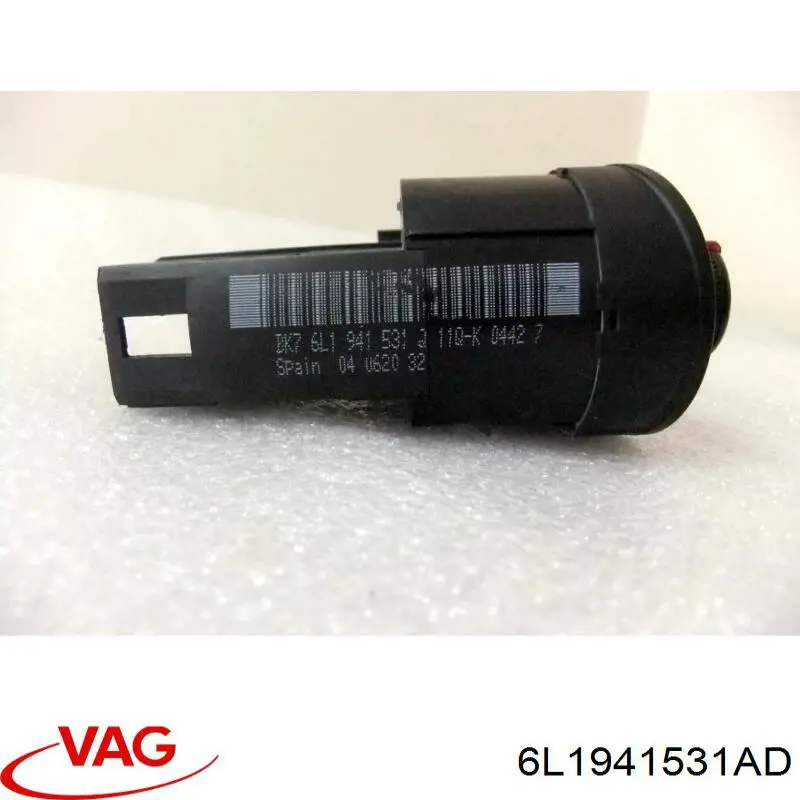 6L1941531AD VAG Interruptor de luces en el tablero
