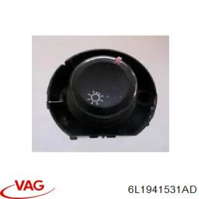 Interruptor de luces en el tablero VAG 6L1941531AD precio, desde 27,59 EUR