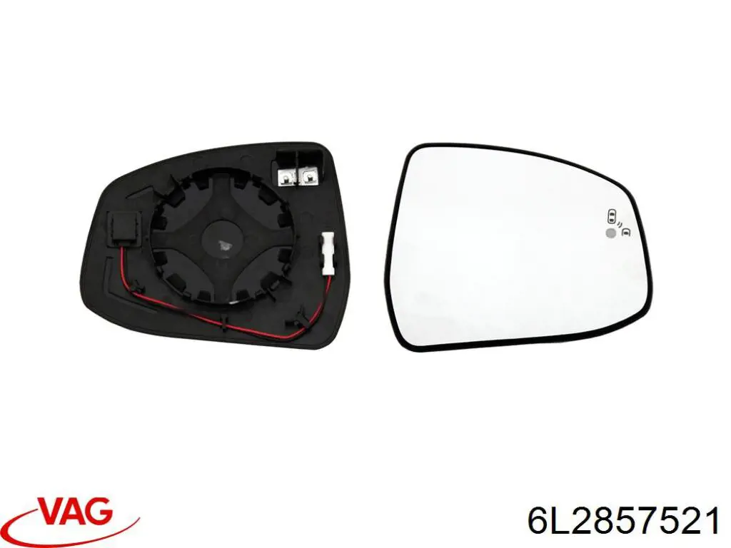 Espejo izquierdo VAG 6L2857521A precio, desde 102,68 EUR