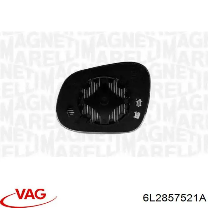 6L2857521A VAG espejo retrovisor izquierdo