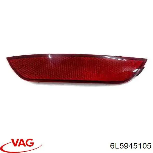 Reflector trasero izquierdo del parachoques VAG 6L5945105 precio, desde  EUR