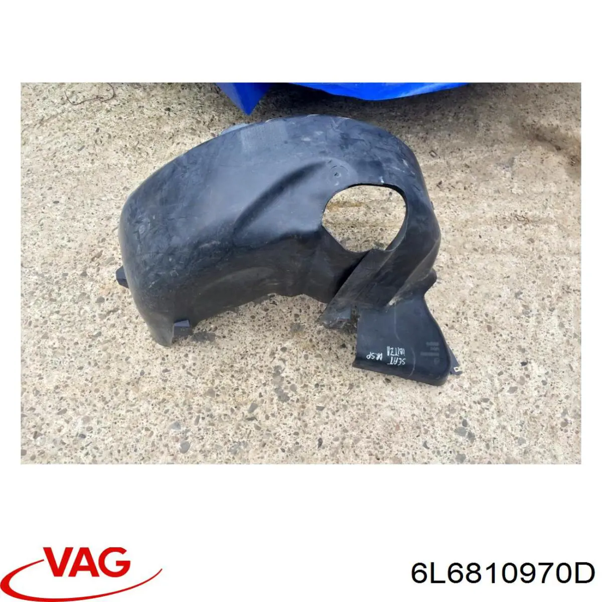 Comprar 6L6810970D VAG Guardalodo interior derecho, aleta trasera
