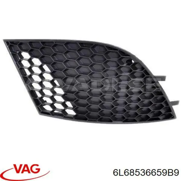 Rejilla izquierda del parachoques delantero VAG 6L68536659B9 precio, desde 21,57 EUR