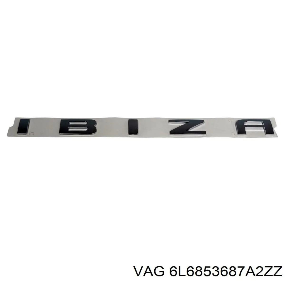 6L6853687739 VAG Logotipo de tapa de maletero