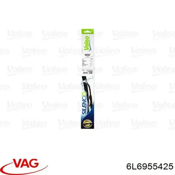 Escobilla del limpiaparabrisas trasero VAG 6L6955425 precio, desde 13,89 EUR
