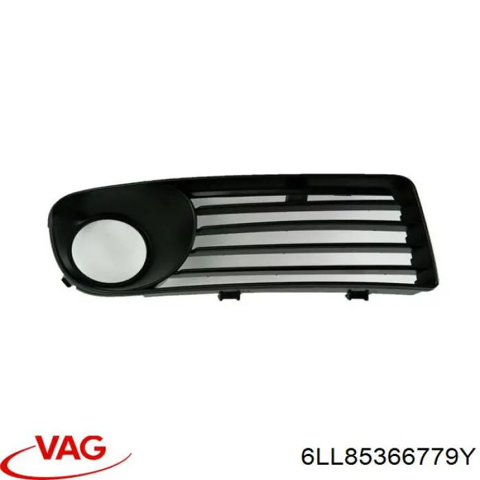 6LL85366779Y VAG Rejilla de ventilación, parachoques delantero, central