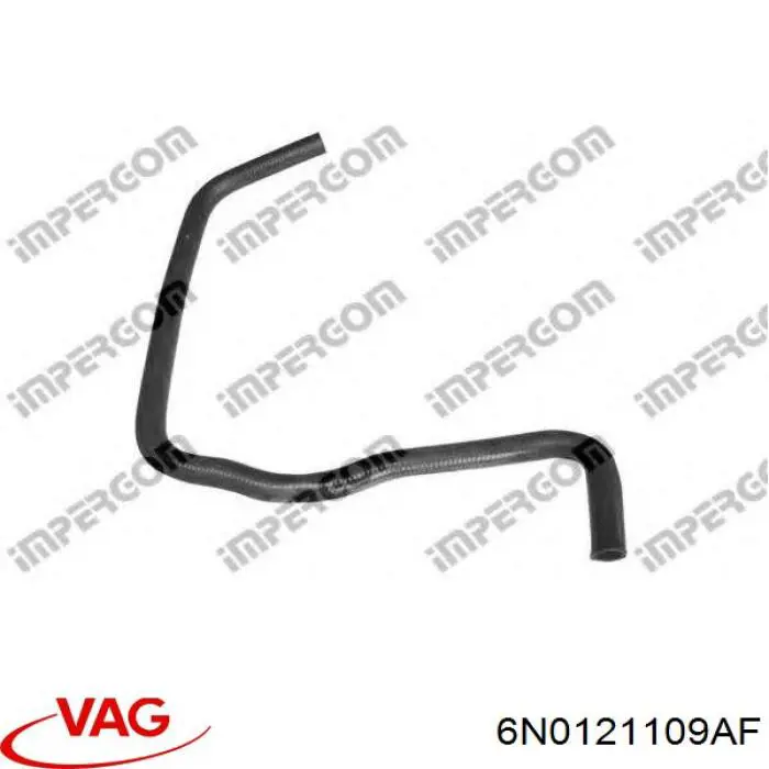 Manguera inferior del radiador VAG 6N0121109AF precio, desde  