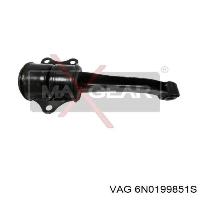 6N0199851S VAG soporte de motor trasero