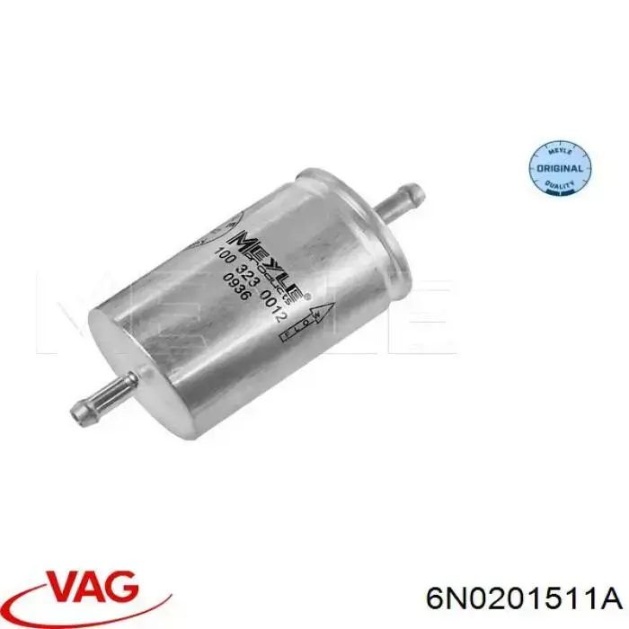 Filtro de combustible 6N0201511A VAG