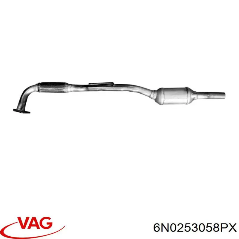 Tubo de escape delantero VAG 6N0253058PX precio, desde 188,82 EUR