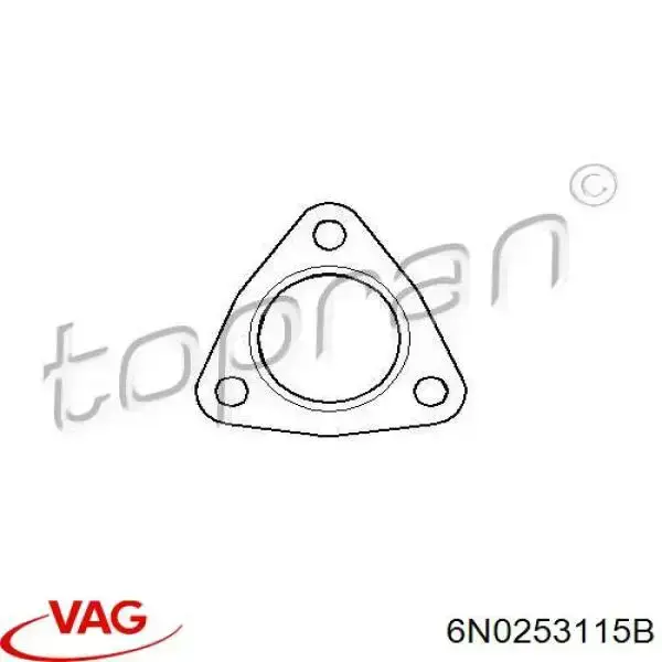 Comprar 6N0253115B VAG Junta de escape