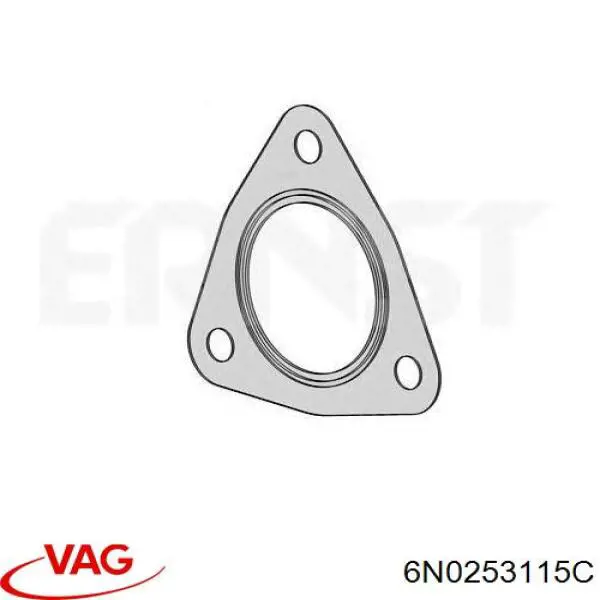 Junta de tubo de escape VAG 6N0253115C precio, desde 2,98 EUR