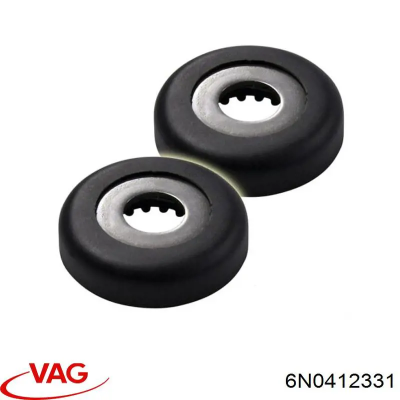 Soporte del amortiguador delantero 6N0412331 VAG