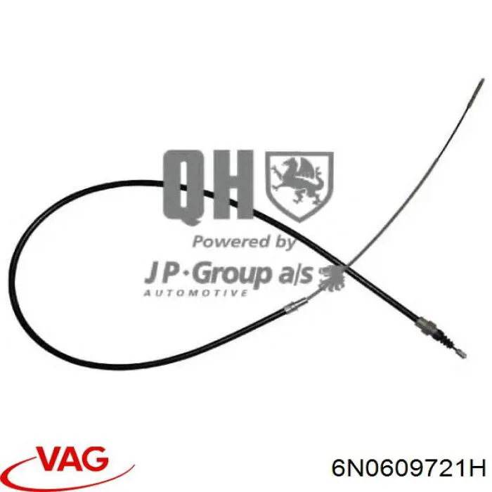 707011 Beca Cables Cable de freno de mano trasero derecho/izquierdo