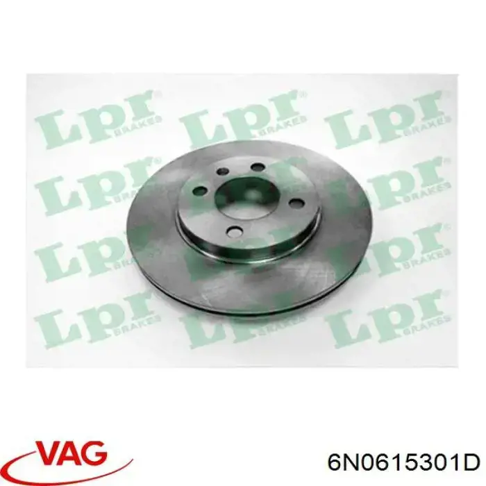 Comprar 6N0615301D VAG Freno de disco delantero