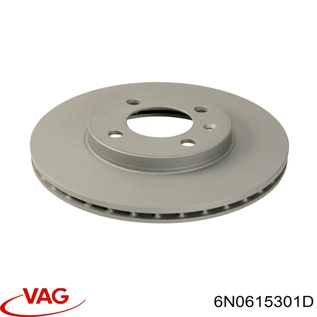 Disco de freno 6N0615301D VAG