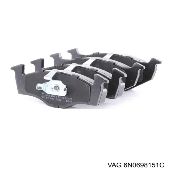 Pastillas de freno delanteras VAG 6N0698151C