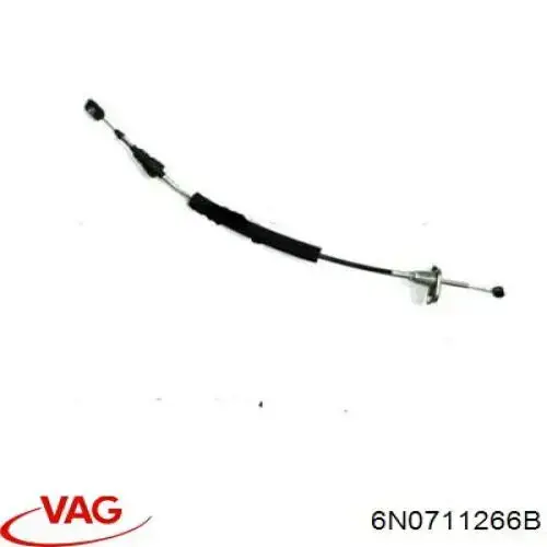 6N0711266A VAG cable de accionamiento, caja de cambios, selectora