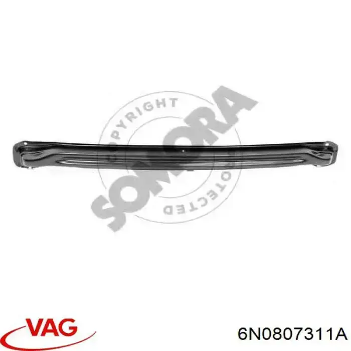 Refuerzo de parachoques trasero VAG 6N0807311A precio, desde 35,47 EUR