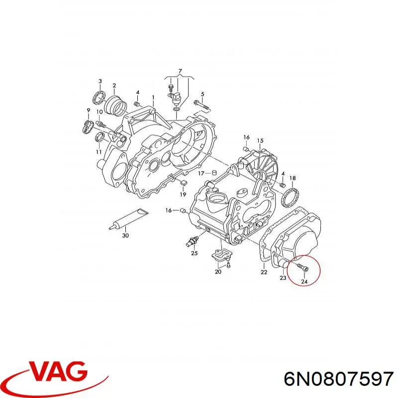 6N0807597 VAG 