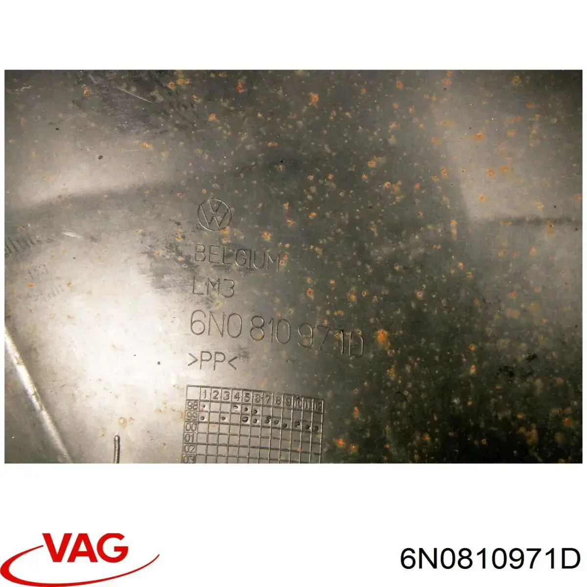 Guardabarros interior, aleta trasera, izquierdo VAG 6N0810971D precio, desde 63,01 EUR