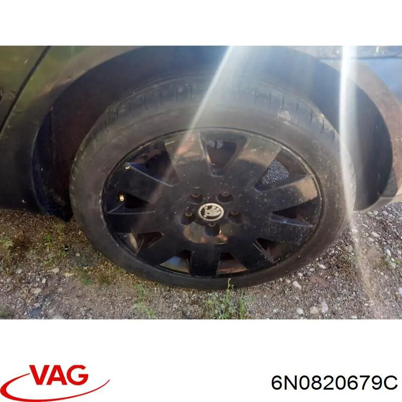 Válvula TRV del aire acondicionado 6N0820679C VAG