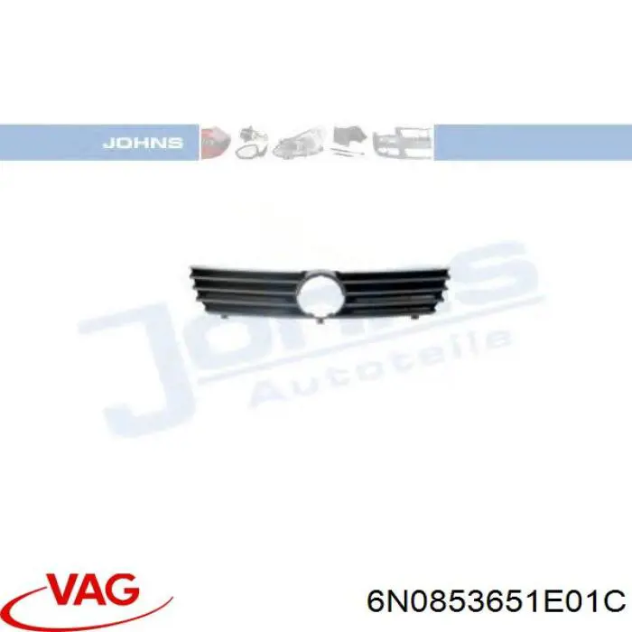 Comprar 6N0853651E01C VAG Rejilla frontal