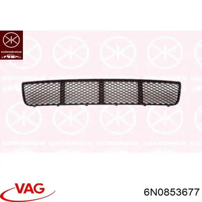 Rejilla delantera VAG 6N085367701C precio, desde 46,46 EUR