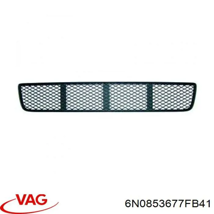 Comprar 6N0853677FB41 VAG Rejilla central del parachoques delantero