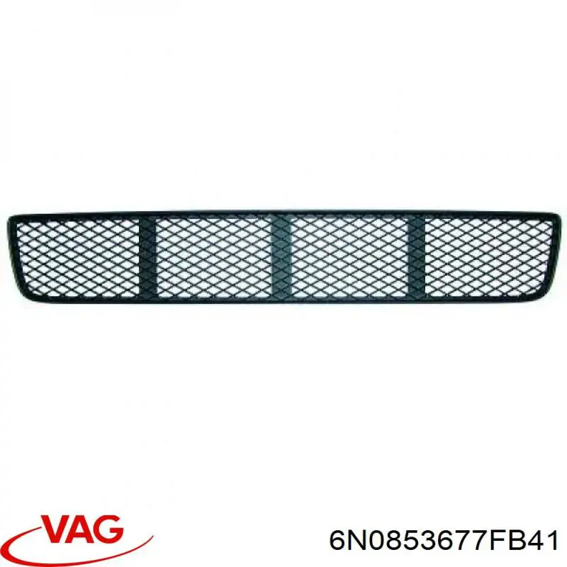 VG0202120 Prasco rejilla de ventilación, parachoques trasero, central