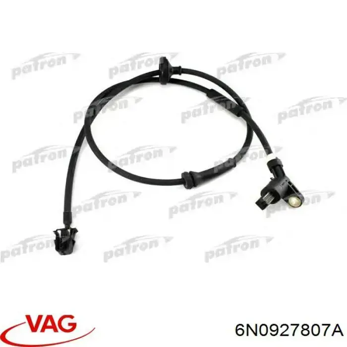 Sensor ABS trasero VAG 6N0927807A