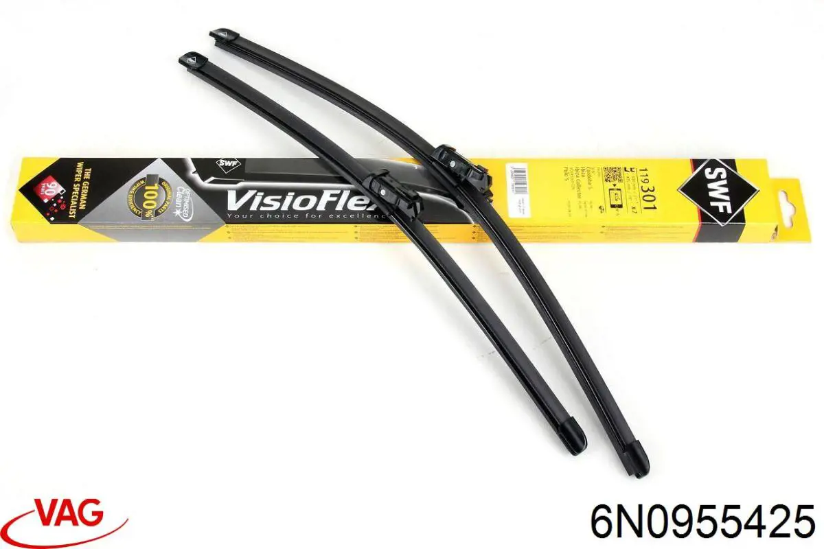 Comprar 6N0955425 VAG Escobilla del limpiaparabrisas del lado del pasajero