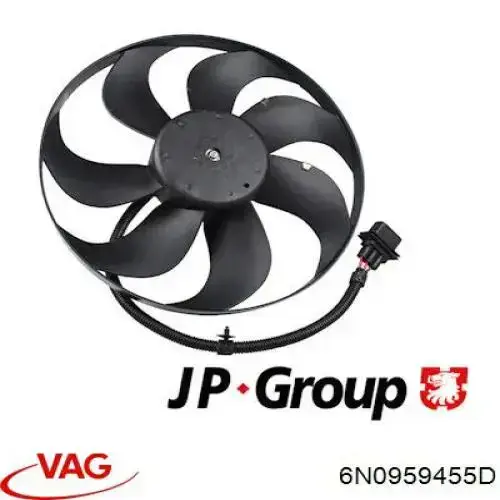 6N0959455D VAG ventilador del motor