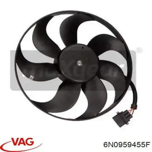 Ventilador de radiador VAG 6N0959455F precio, desde 63,89 EUR